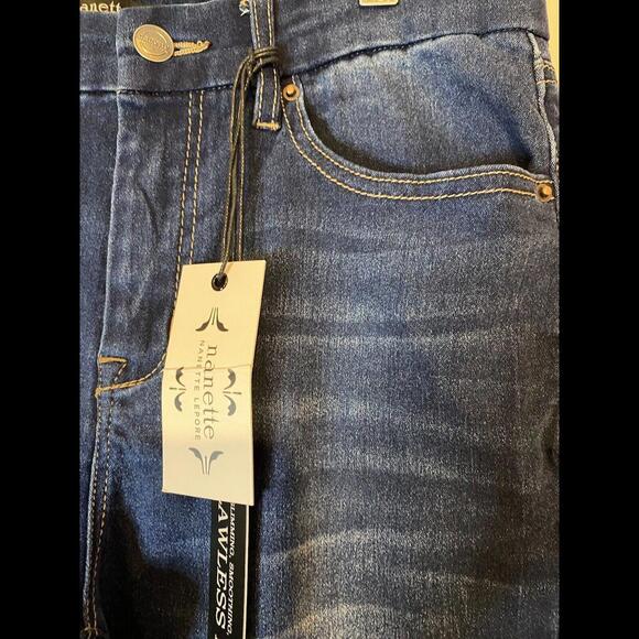 Nanette Lepore “BELLE” High Rise Flawless Skinny Crop Stretch SZ 6 WOMENS NWT - Picture 3 of 10